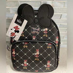 Disney Minnie Mouse Minnie Ears and Bow Backpack